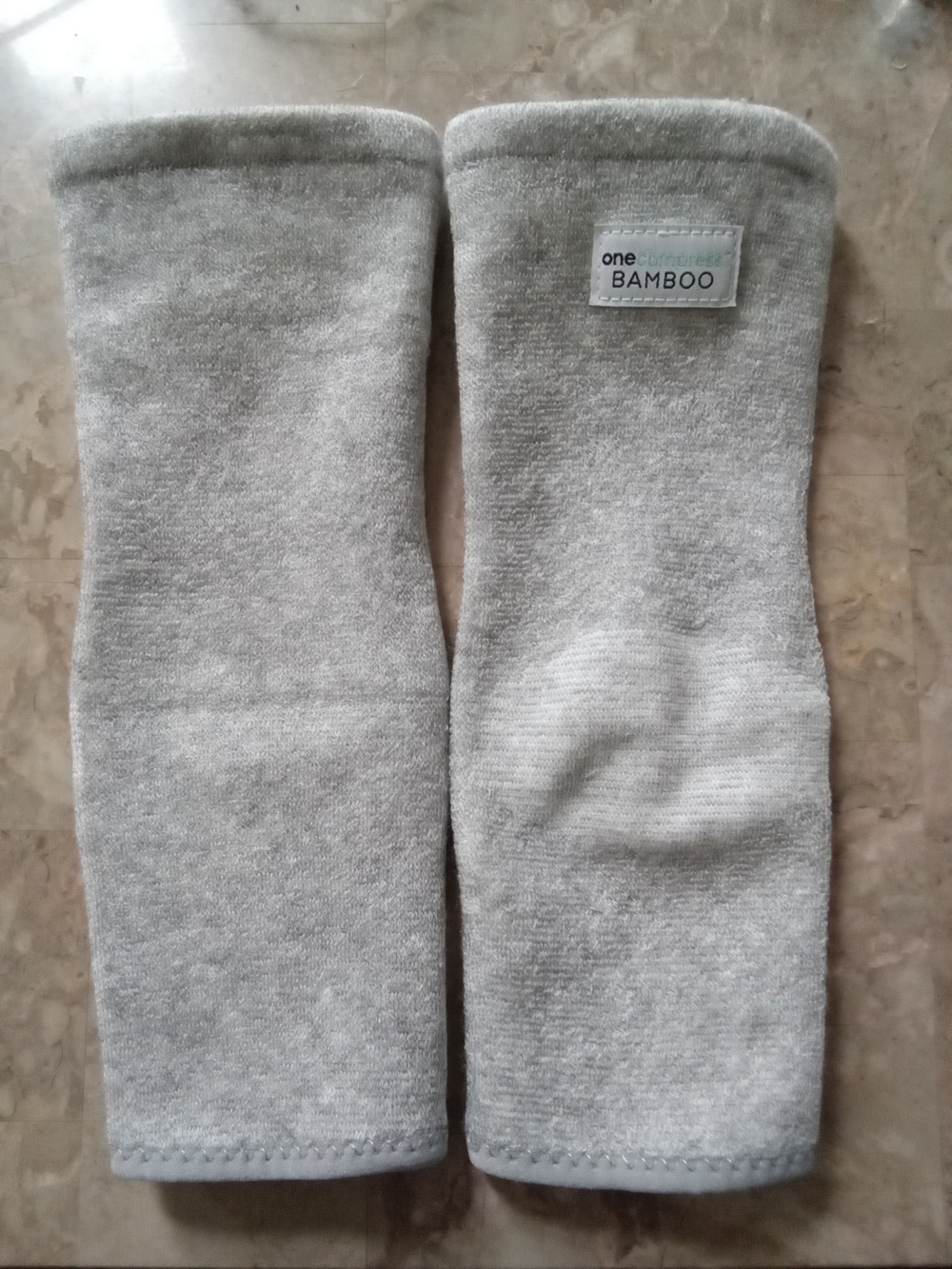 BAMBOO Gray COMPRESSION FOOT SLEEVE